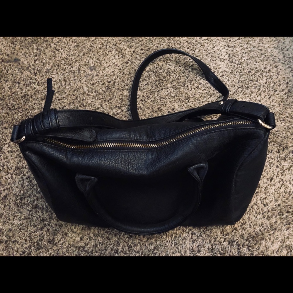 Forever 21 Black Satchel Purse